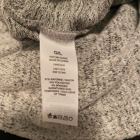 Dynamite grey top, large - Picture 4 of 4